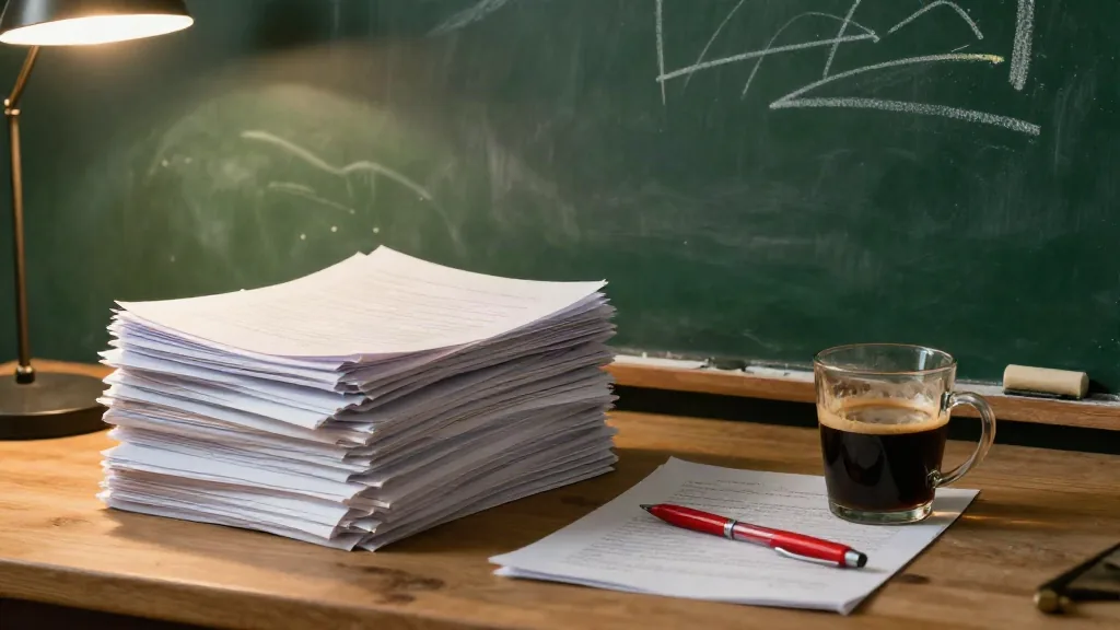 ¿Por qué el examen que corrijo el último saca peor nota que el primero?